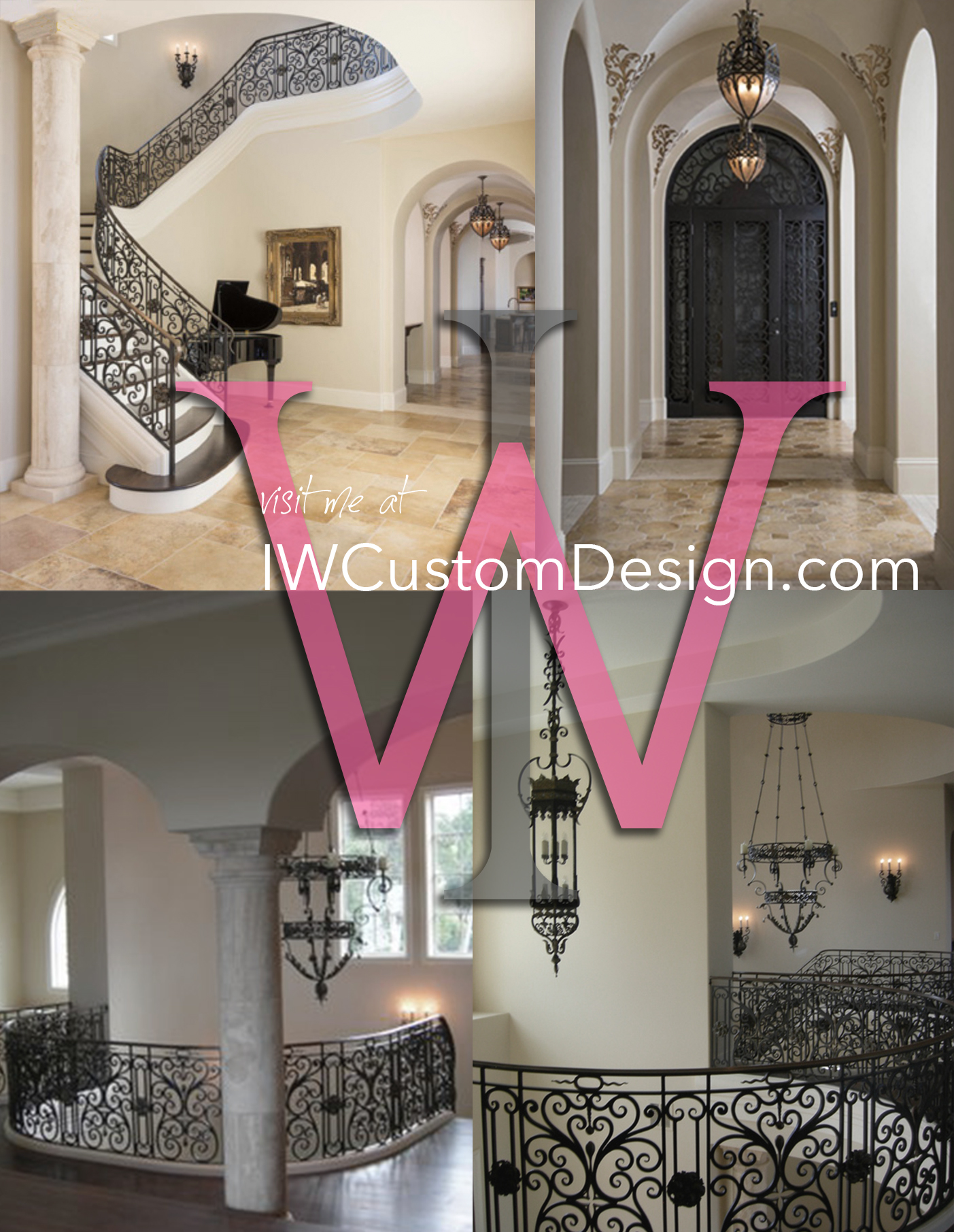 lakewood dallas custom ironwork: beautiful railing